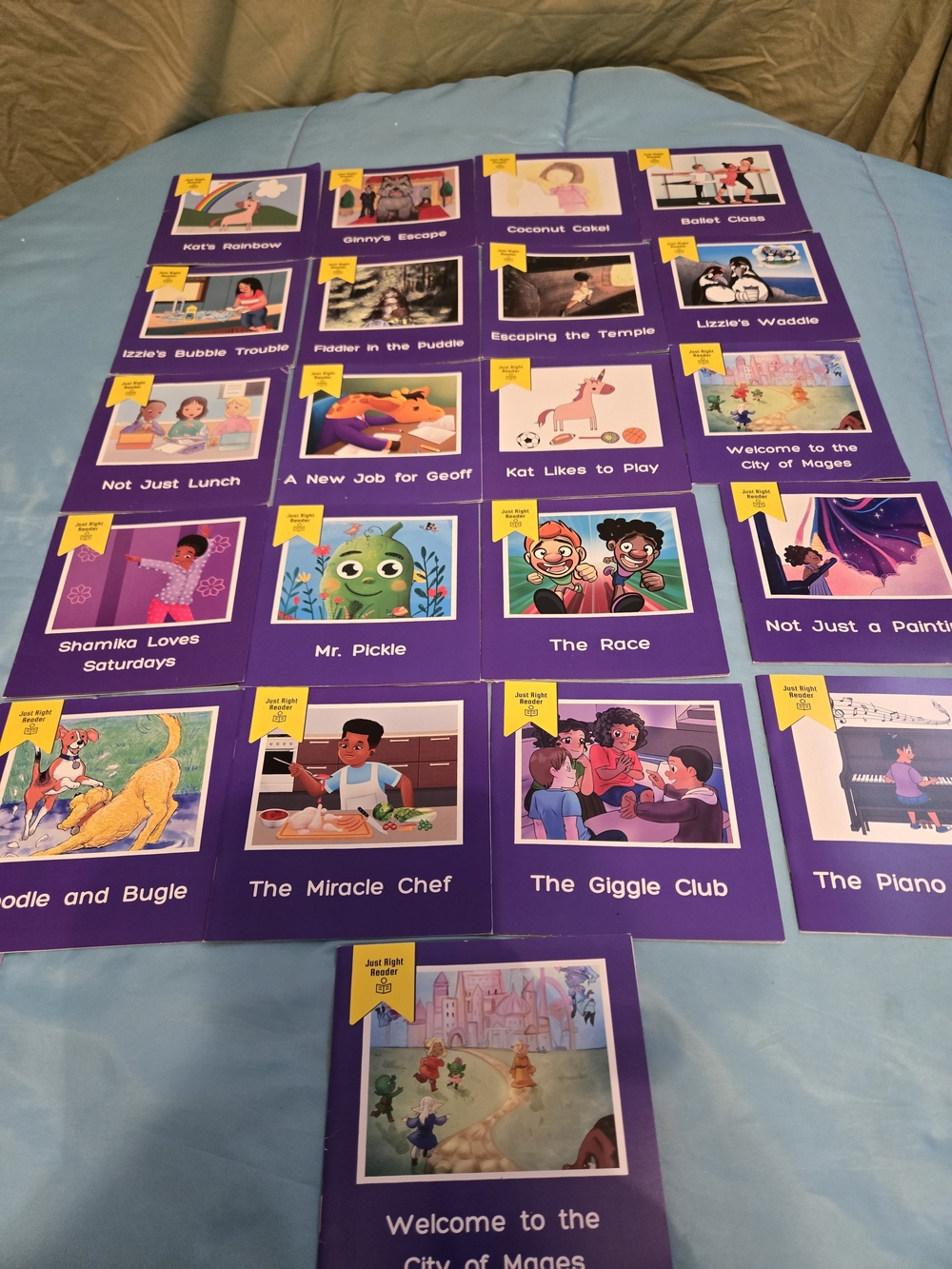 Just Right Readers For Young Kids Learning To Read Set Of 21